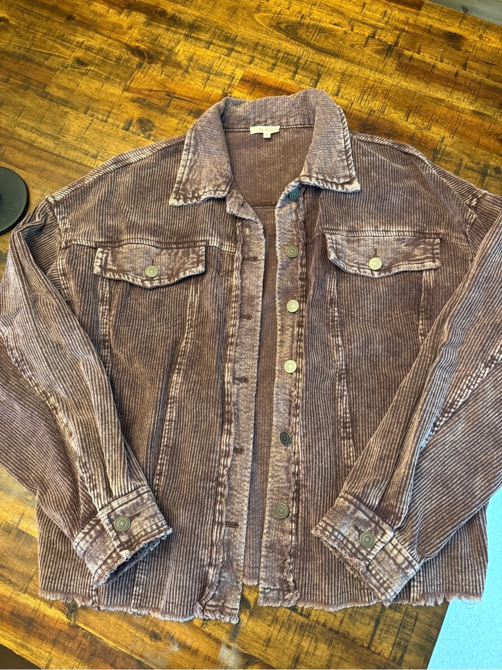 Corduroy Oversized Jacket